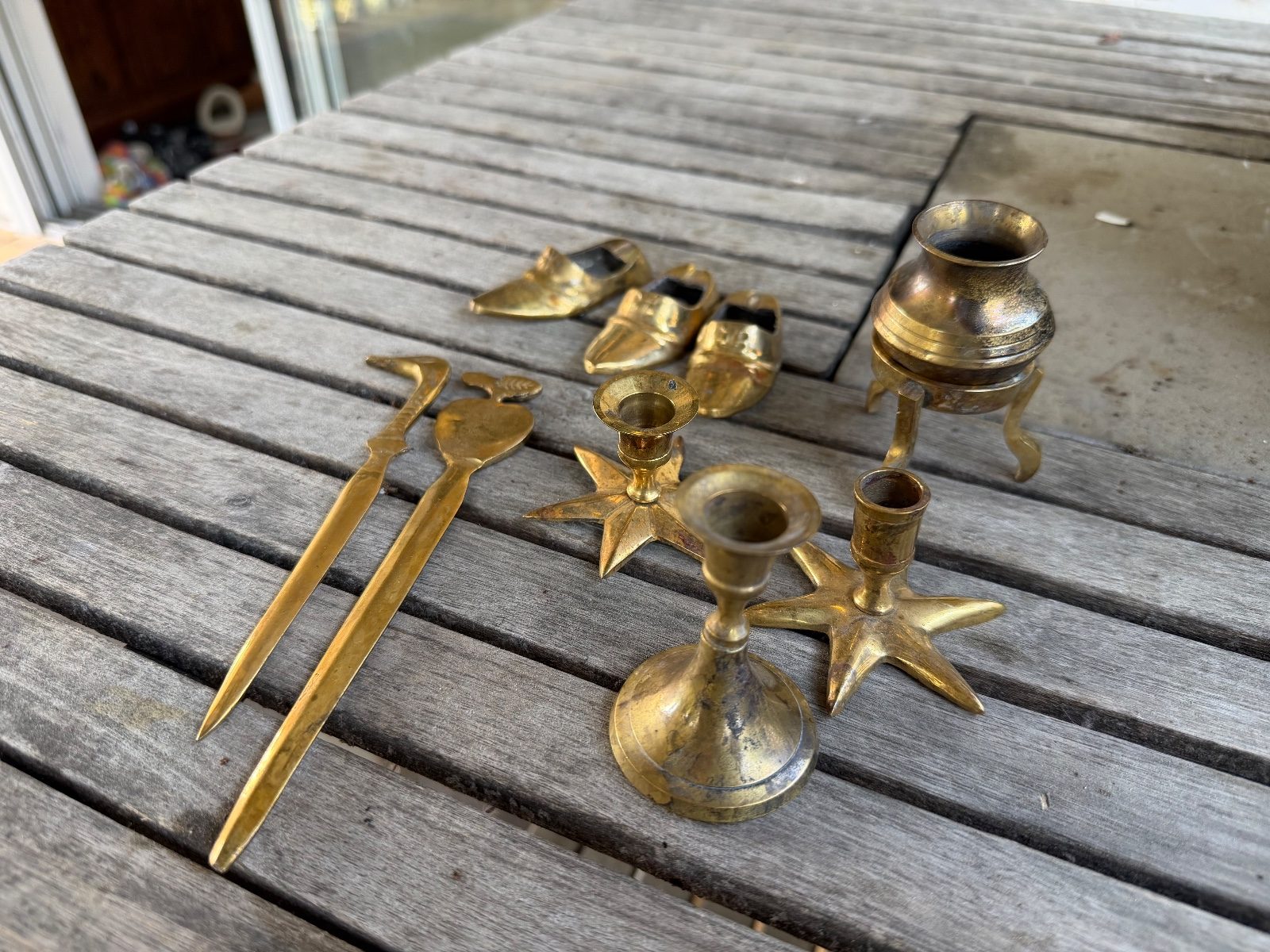 Brass collectables